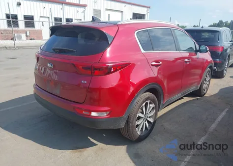 2017 Kia Sportage Ex z USA, uszkodzony, nr VIN KNDPNCAC4H7222473